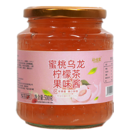 达味堂500g蜜桃乌龙柠檬茶果味酱