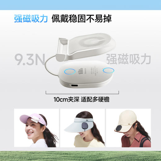 蕉下 迷你夹片帽檐风扇EE007 商品图2