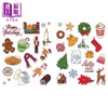 预售 【中商原版】姜饼烘焙坊涂色贴纸书 The Gingerbread Bakery Coloring and Sticker Book 英文原版 Laurie Gilmore 商品缩略图1