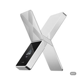 HUAWEI 随行 WiFi X 银色（中国移动专用）