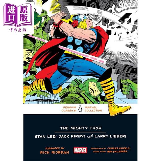 预售 【中商原版】雷神索尔 The Mighty Thor 英文原版 Stan Lee, Jack Kirby, and Larry Lieber 企鹅经典漫威系列丛书 商品图0