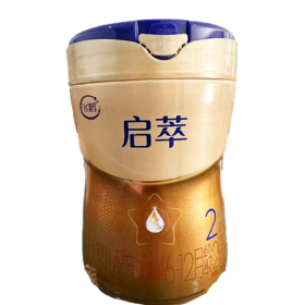 飞鹤750g启萃2段较大婴儿配方奶粉