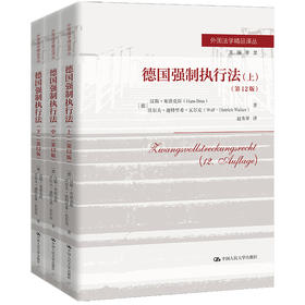 德国强制执行法（第12版）（外国法学精品译丛）  / [德]汉斯·布洛克斯 沃尔夫-迪特里希·瓦尔