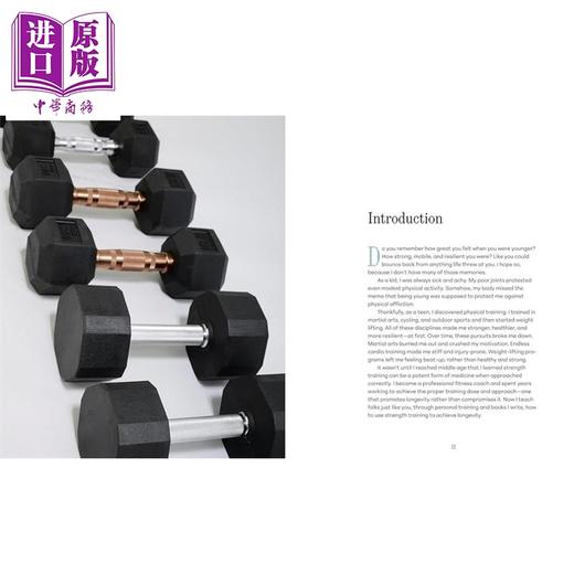 预售 【中商原版】长寿力量训练 助你终身保持健康与行动力的简易训练 Strength Training for Longevity 英文原版 Matt Schifferle 商品图4