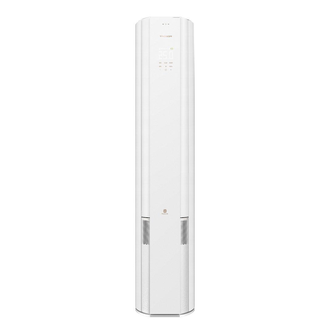 海信 空调 KFR-72LW/U61-1 柜式冷暖空调 一级能效 30-50㎡ 凝脂白 3匹 变频 语音智控 1810m³/h