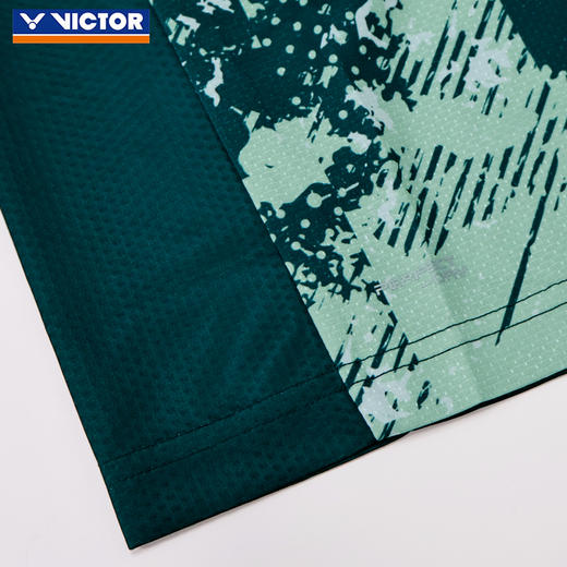 VICTOR威克多羽毛球服男女同款大赛服推广版T-65000TD训练款短袖 商品图5