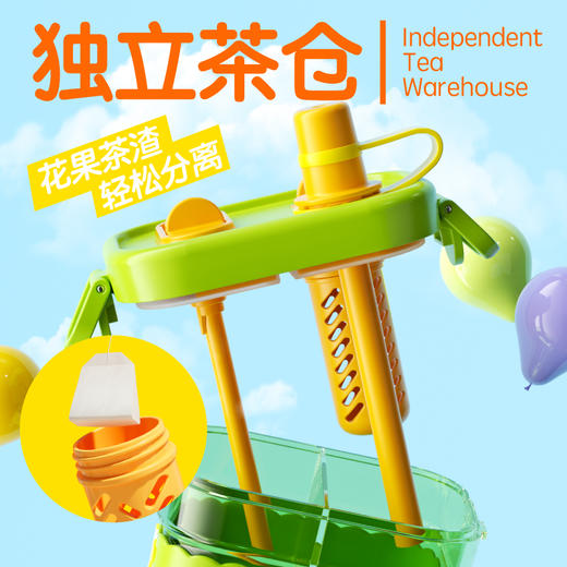 优仅夏季便携水杯高颜值多巴胺带吸管双饮杯Tritan材质安全无异味 商品图8