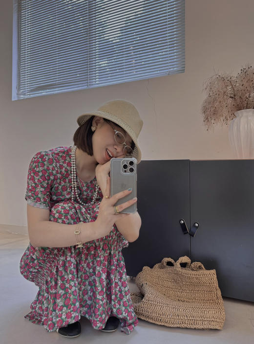EP雅家玫瑰碎花连衣裙 商品图1
