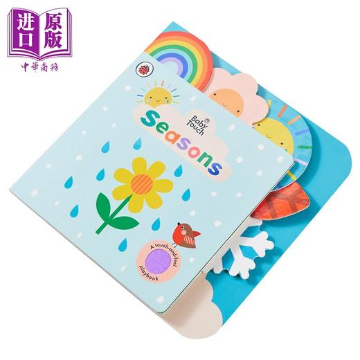 预售 【中商原版】 瓢虫错层触摸书 Seasons 季节 早教启蒙 商品图3