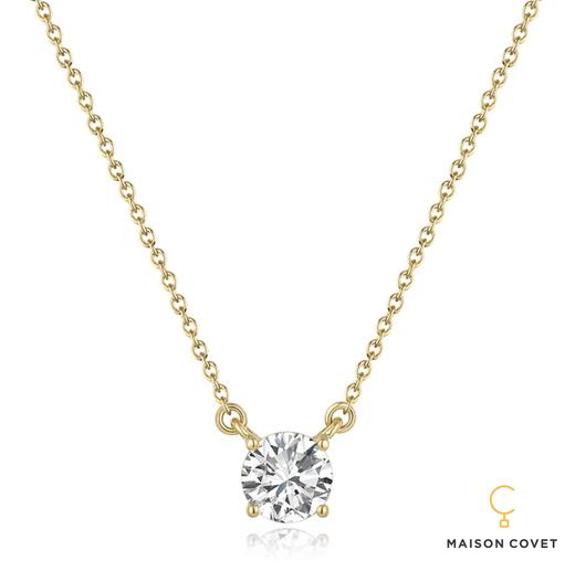 MAISON COVET 单颗培育钻石锁骨链 商品图3