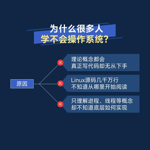 学会如何自制操作系统 一个64位操作系统的设计与实现 操作系统 自制 Linux 商品图2