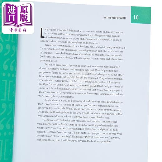 【中商原版】wan美英语语法练习册 掌握英语简单规则和测验 The Perfect English Grammar Workbook Rules Quizzes English 商品图3