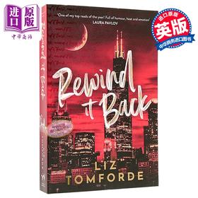 预售 【中商原版】风城系列 第5部 重播往事 Rewind It Back 英文原版 Liz Tomforde 浪漫都市爱情小说