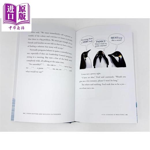 预售 【中商原版】冰山在融化 Our Iceberg Is Melting 约翰·科特 英文原版 John Kotter 经典商业寓言故事 商品图1