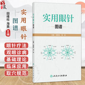 实用眼针图谱 田维柱 海英 主编 清晰展示了眼针理论渊源和临床应用方法 系统介绍了眼针疗法的实际应用技巧 人民卫生出版社