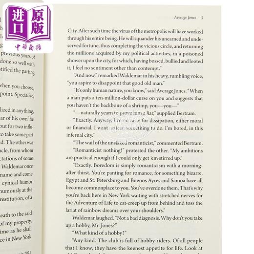 【中商原版】读心侦探 美国国会图书馆经典犯罪推理系列 英文原版 Average Jones Samuel Hopkins Adams 悬疑流行小说 商品图2