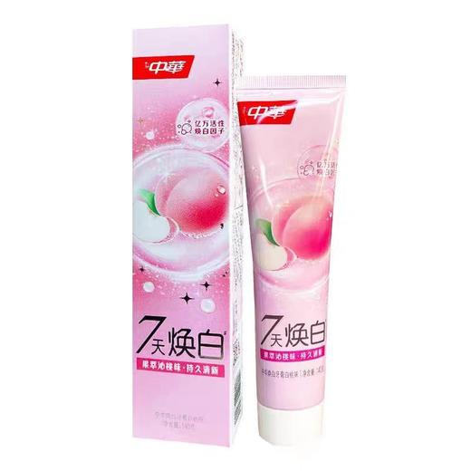 中华140g白桃味焕白牙膏 商品图0