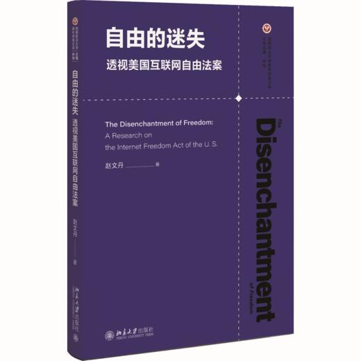 自由的迷失：透视美国互联网自由法案  赵文丹 著  北京大学出版社 商品图0