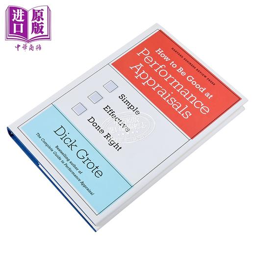 【中商原版】如何做好绩效评估 简单有效正确 How to Be Good at Performance Appraisals 英文原版 Dick Grote 商品图1