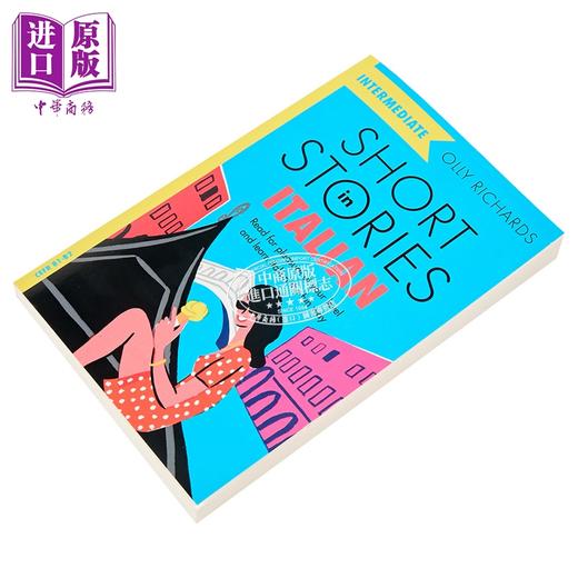 【中商原版】Short Stories in Italian for Intermediate Learners 意大利语中级短篇故事集 自学阅读拓展词汇量 快乐学意语 商品图2