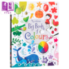 英文原版 Usborne Big Book of Colours 孩子的色彩启蒙全书 颜色识别 11大色系130余种颜色 早教启蒙认知 艺术启蒙童书 纸板书 商品缩略图4