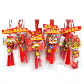 节庆饰品车载挂件2（款式随机）