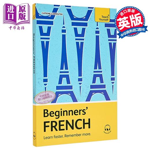【中商原版】Beginners French 法语入门 学得更快记得更牢 自学教材英文原版 Teach Yourself Beginners Language Learning 商品图0