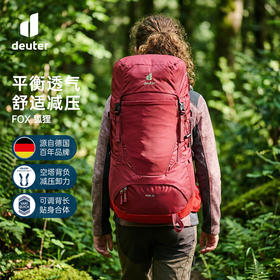 德国多特deuter进口狐狸FOX儿童户外徒步登山包轻量透气双肩背包