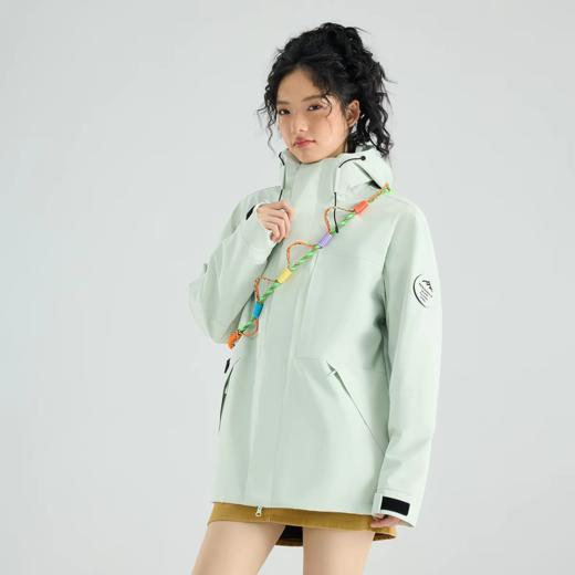 反季清仓！紫色、月光蓝7天内发货！【Schenvega--情侣山系户外七防全能衣】防水防风防油防污、抗寒保暖防刮轻便、不挑年龄不挑场合、男女同款适合多种场合穿搭 商品图6