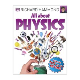 DK大课题百科书 物理 英文原版 All About Physics 所有关于物理的东西 十万个物理为什么 儿童趣味学习阅读科普读物 英文版书籍