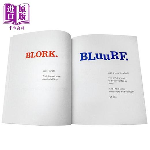 【中商原版】没有图片的书 英文原版 亚马逊|The Book With No Pictures|B. J. Novak (作者) 幽默故事书 纽约时报畅销书 商品图3