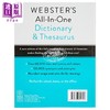 【中商原版】韦氏综合词典和同义词库 2024年第三版 Webster s All In One Dictionary & Thesaurus 英文原版Merriam Webster 商品缩略图1