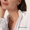 MAISON COVET 不规则圆形培育钻石排钻项链 商品缩略图1