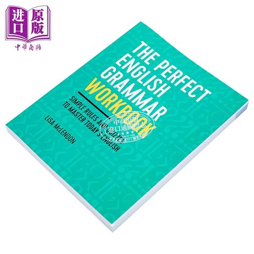 【中商原版】wan美英语语法练习册 掌握英语简单规则和测验 The Perfect English Grammar Workbook Rules Quizzes English 商品图2