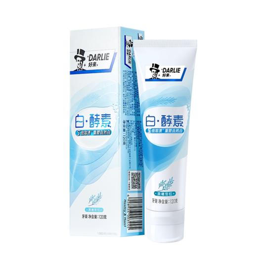 DARLIE120g白酵素清新薄荷牙膏 商品图0