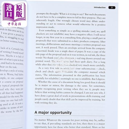 【中商原版】如何写报告和方案 第7版 How to Write Reports and Proposals 7TH ed 英文原版 Patrick Forsyth 撰写报告提案指南 商品图2