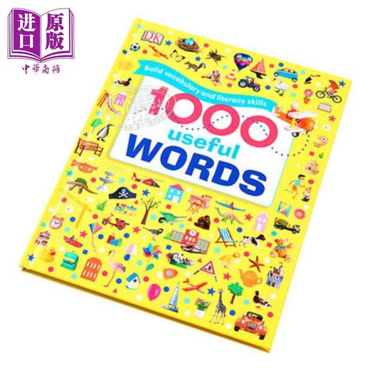 预售 【中商原版】DK常用英语1000词 英文原版 1000 Useful Words 词汇量积累 阅读写作技能提升 精装 4-8岁 插图字典词典 单词绘本 商品图1
