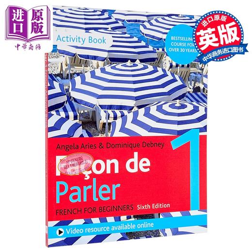 【中商原版】Façon de Parler 1 French for Beginners 6ED Activity Book成人法语教程《Façon de Parler 1》练习册 商品图0