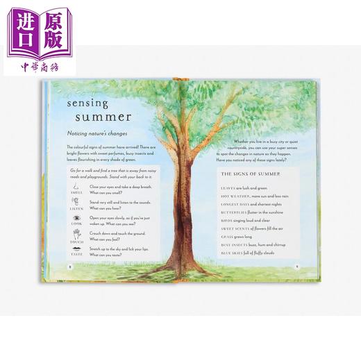 【中商原版】春夏秋冬户外指南4册 A Field Guide to Spring Summer Autumn Winter 英文原版 儿童四季科普绘本 进口精装绘本 商品图1