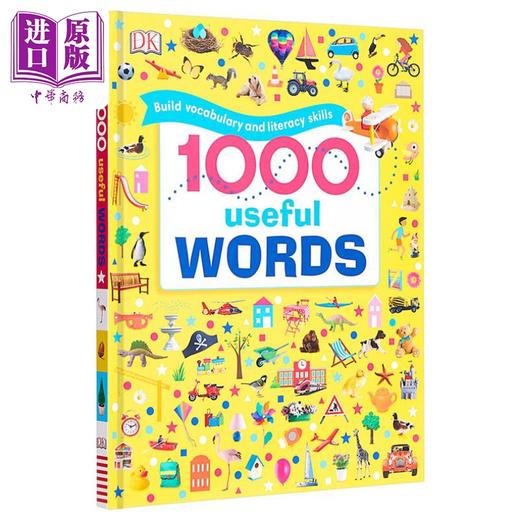 预售 【中商原版】DK常用英语1000词 英文原版 1000 Useful Words 词汇量积累 阅读写作技能提升 精装 4-8岁 插图字典词典 单词绘本 商品图2