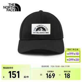北面（The North Face）鸭舌帽情侣Classic 66棒球帽运动帽户外舒适遮阳26新款