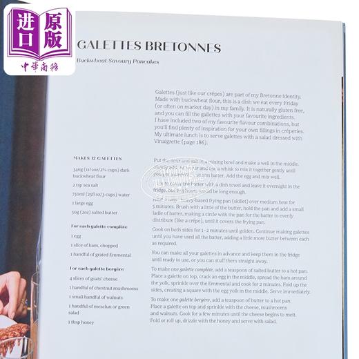 【中商原版】来自法国家庭厨房的简单食谱 英文原版 Chez Manon Simple Recipes From French Kitchen Manon Lagreve 商品图2