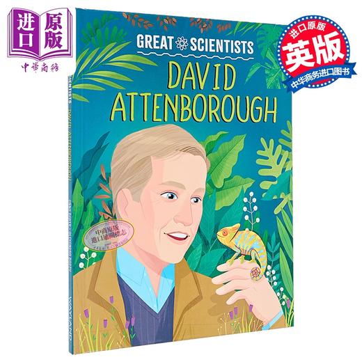 【中商原版】伟大的科学家 大卫 阿滕伯勒 英文原版 Great Scientists David Attenborough Anna Baker 商品图0