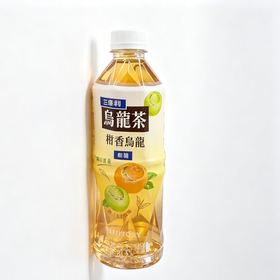 三得利500ml无糖柑香乌龙茶