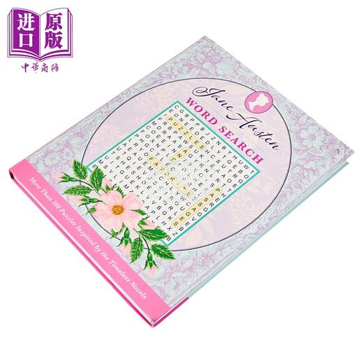 【中商原版】简 奥斯汀填词游戏 英文原版 Jane Austen Word Search 商品图1
