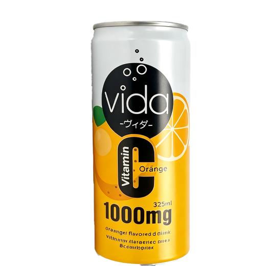 Vida325ml维生素C橙子味气泡水 商品图0