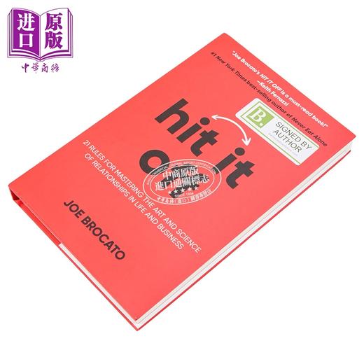【中商原版】一拍即合 掌握人际关系的21条规则 英文原版 Hit It Off 21 Rules for Mastering the Art Joe Brocato 商品图1