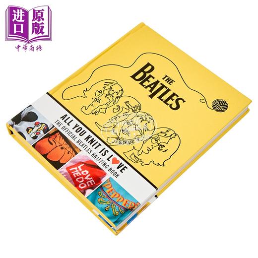 【中商原版】你编织的都是爱 官方披头士编织书 英文原版 All You Knit Is Love Beatles Knitting Book Caroline Smith 商品图1