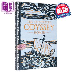 【中商原版】荷马史诗 奥德赛 塞缪尔·巴特勒译本 豪华插图版 The Illustrated Odyssey Delux Classics 英文原版 Homer 荷马