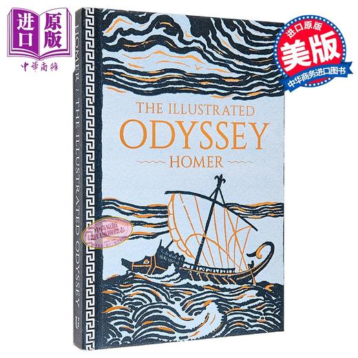 【中商原版】荷马史诗 奥德赛 塞缪尔·巴特勒译本 豪华插图版 The Illustrated Odyssey Delux Classics 英文原版 Homer 荷马 商品图0